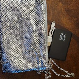 Jessica McClintock Wristlet Clutch (with charger)